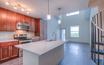 Shaker-style cabinetry